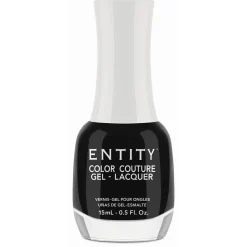 Entity Extended Wear Hybrid Gel-Lacquer "Little Black Bottle" - Black Creme