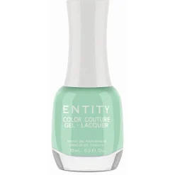 Entity Extended Wear Hybrid Gel-Lacquer "Statement Bag" - Turquoise Creme