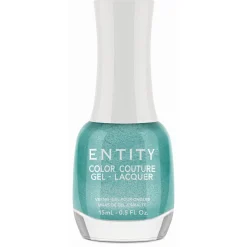 Entity Extended Wear Hybrid Gel-Lacquer "Jewel Tones" - Teal Shimmer