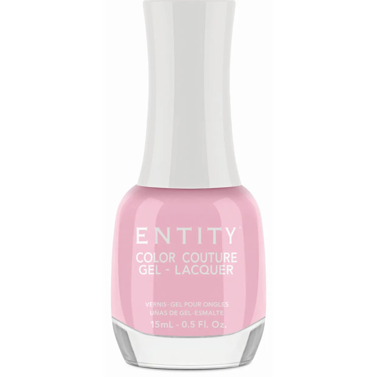 Entity Extended Wear Hybrid Gel-Lacquer "Wearing Only Enamel And A Smile" - Light Pink Creme