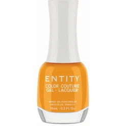 Entity Extended Wear Hybrid Gel-Lacquer "Sarong Sash" - Bright Orange Creme