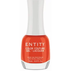 Entity Extended Wear Hybrid Gel-Lacquer "Hip Hugger Hautie" - Orange Neon Creme