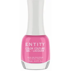 Entity Extended Wear Hybrid Gel-Lacquer "Sweet Chic" - Bright Pink Creme