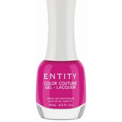 Entity Extended Wear Hybrid Gel-Lacquer "Cheer-Y Blossoms" - Hot Pink Creme