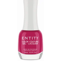 Entity Extended Wear Hybrid Gel-Lacquer "Little Miss Macrame" - Hot Pink Neon