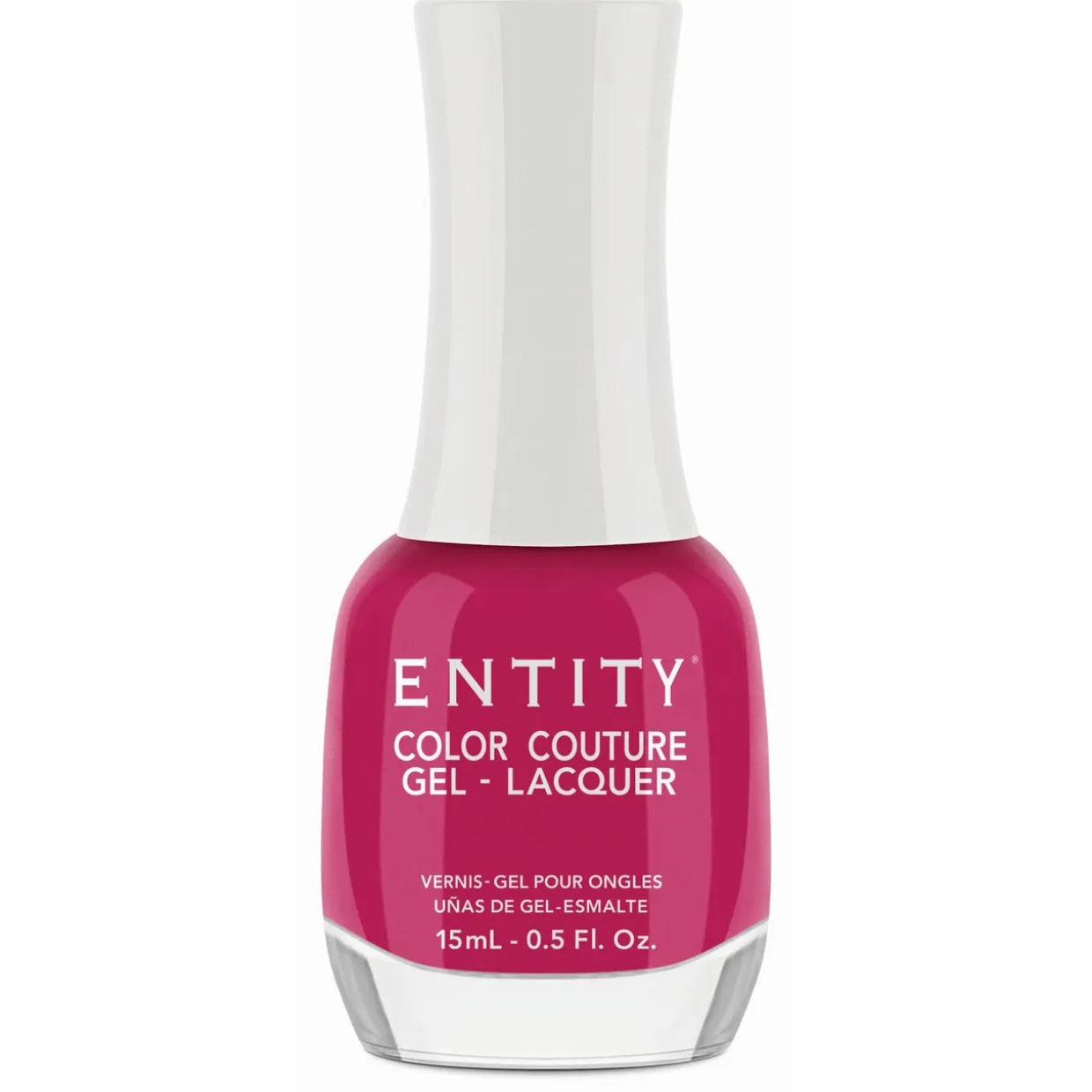 Entity Extended Wear Hybrid Gel-Lacquer "Little Miss Macrame" - Hot Pink Neon