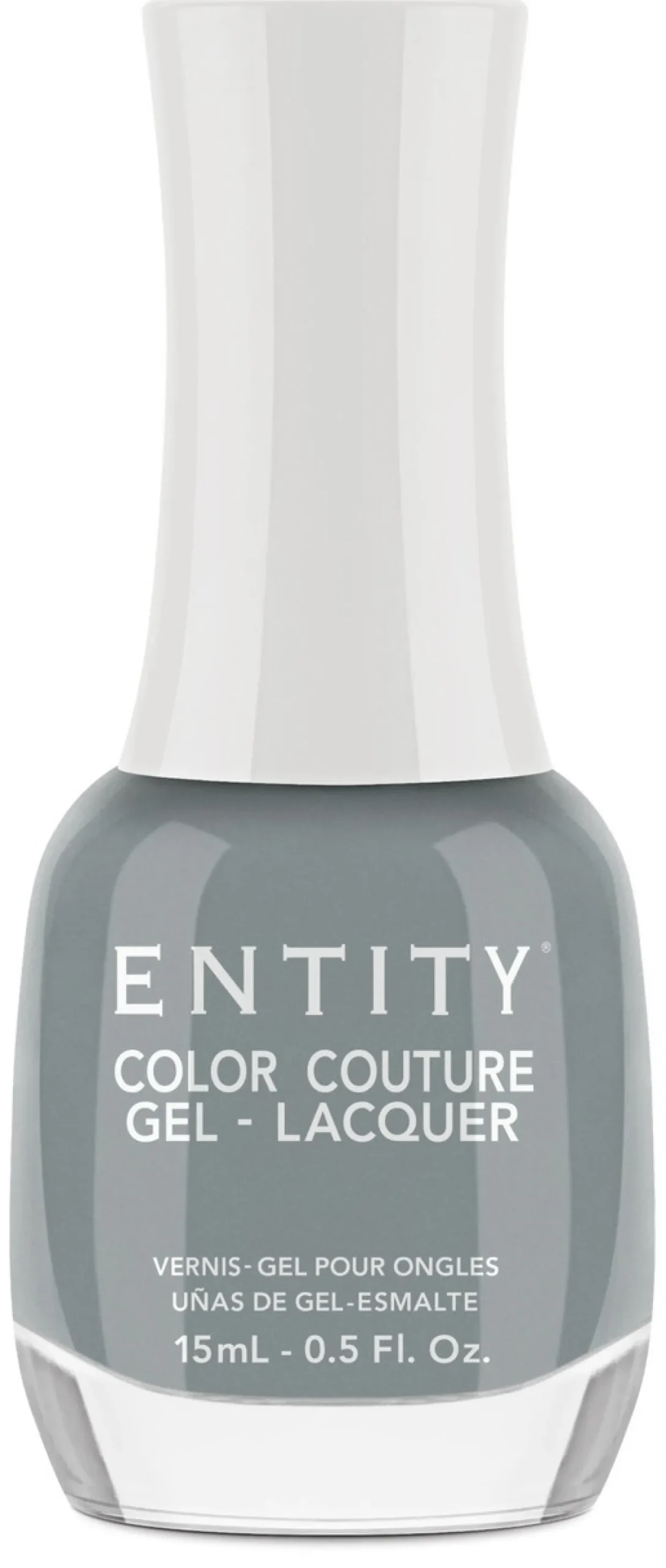 Entity Extended Wear Hybrid Gel-Lacquer "Ice To See You!" - Gray Crème, 15mL|5fl