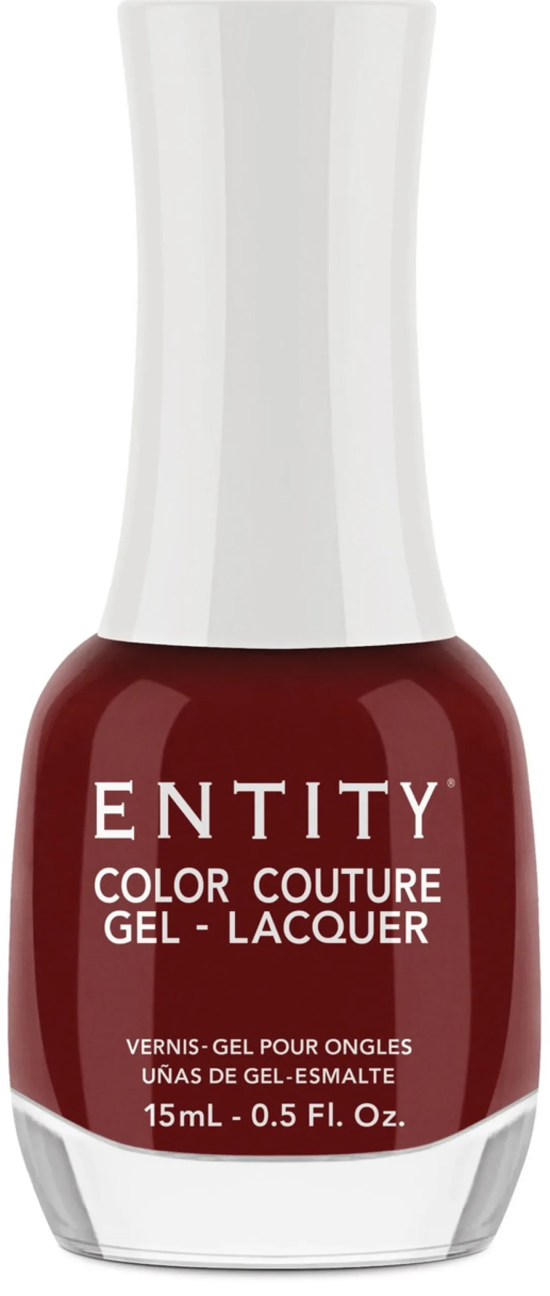 Entity Extended Wear Hybrid Gel-Lacquer "Wrap Me Up In Style" - Red Crème, 15mL|5fl
