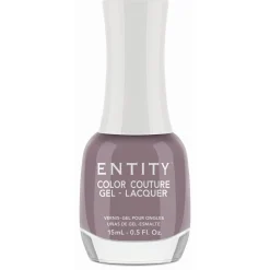 Entity Extended Wear Hybrid Gel-Lacquer "Behind The Seams" - Purple Taupe Creme