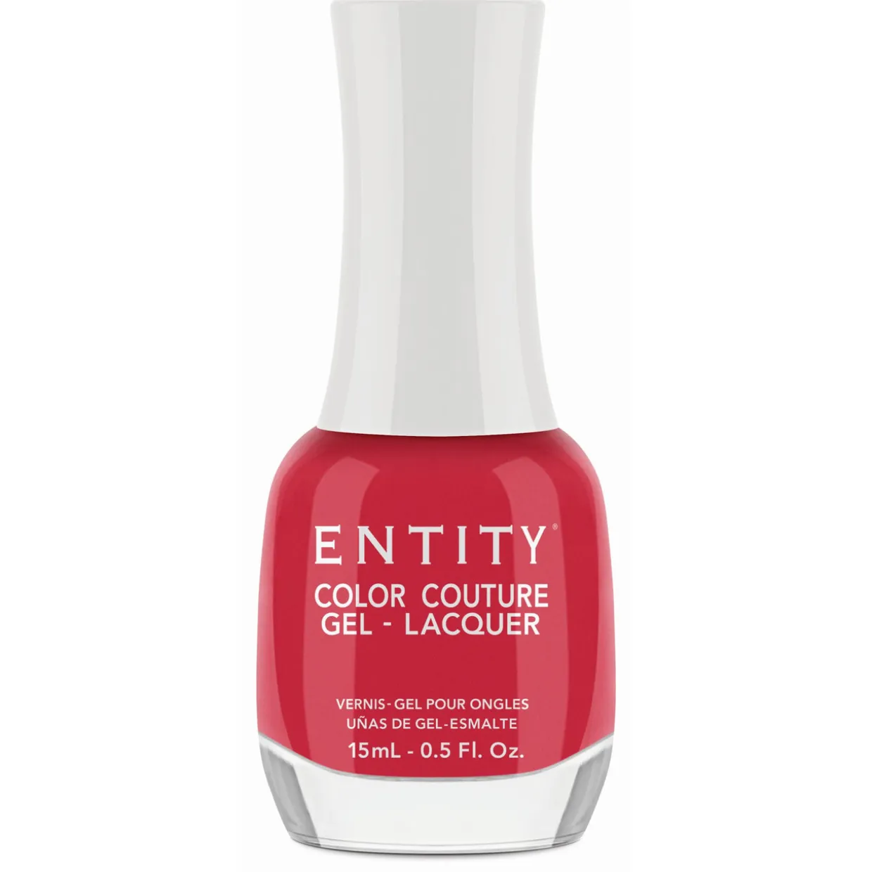 Entity Extended Wear Hybrid Gel-Lacquer "Speak To Me In Dee-Anese" - Hot Dark Pink Creme