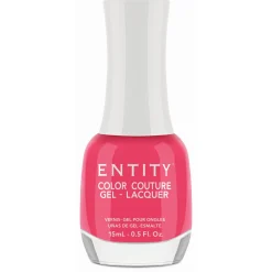 Entity Extended Wear Hybrid Gel-Lacquer "Barefoot And Beautiful" - Bold Medium Pink Creme