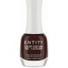 Entity Extended Wear Hybrid Gel-Lacquer "Leather And Lace" - Chocolatey Red Creme