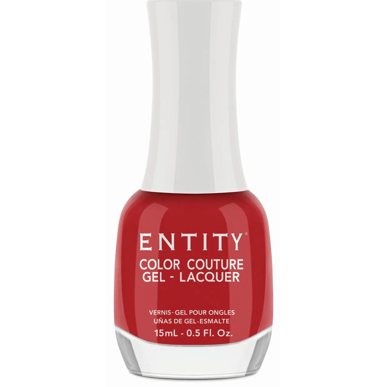 Entity Extended Wear Hybrid Gel-Lacquer "Five Inch Heels" - Cherry Red Creme