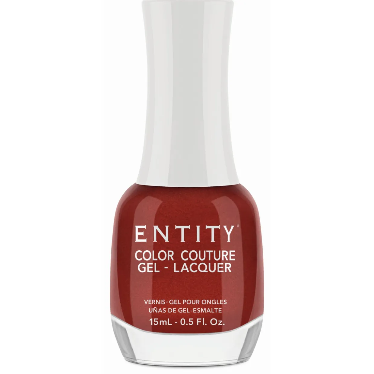 Entity Extended Wear Hybrid Gel-Lacquer "Encore" - Deep Red Pearl