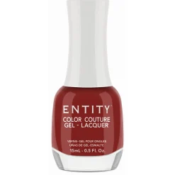 Entity Extended Wear Hybrid Gel-Lacquer "Do My Nails Look Fat" - Hot Red Creme