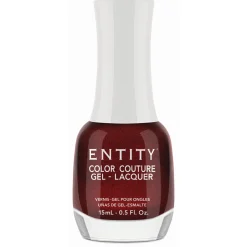 Entity Extended Wear Hybrid Gel-Lacquer "Pin Up Girl" - Deep Red Pearl