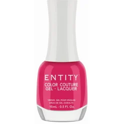 Entity Extended Wear Hybrid Gel-Lacquer "Power Pink" - Dark Pink Creme