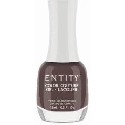 Entity Extended Wear Hybrid Gel-Lacquer "Les Is More" - Brown Creme