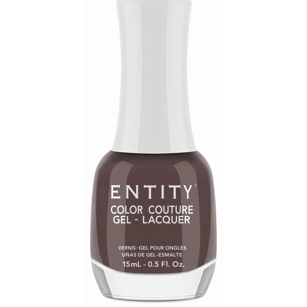 Entity Extended Wear Hybrid Gel-Lacquer "Les Is More" - Brown Creme