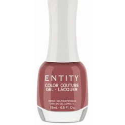 Entity Extended Wear Hybrid Gel-Lacquer "Classy Not Brassy" - Dark Mauve Creme