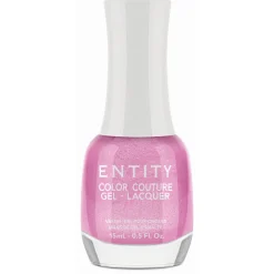 Entity Extended Wear Hybrid Gel-Lacquer "Ruching Pink" - Pink Shimmer