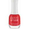 Entity Extended Wear Hybrid Gel-Lacquer "Mad For Plaid" - Orange Red Creme
