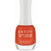 Entity Extended Wear Hybrid Gel-Lacquer "Bouquet Of Gerbera Daisies" - Dark Orange Shimmer