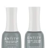 Entity "Ice To See You!" Duo - Includes Gel Polish and Lacquer - Gray Crème