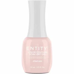 Entity One Color Couture Gel Polish "Strapless" - Light Pink Sheer