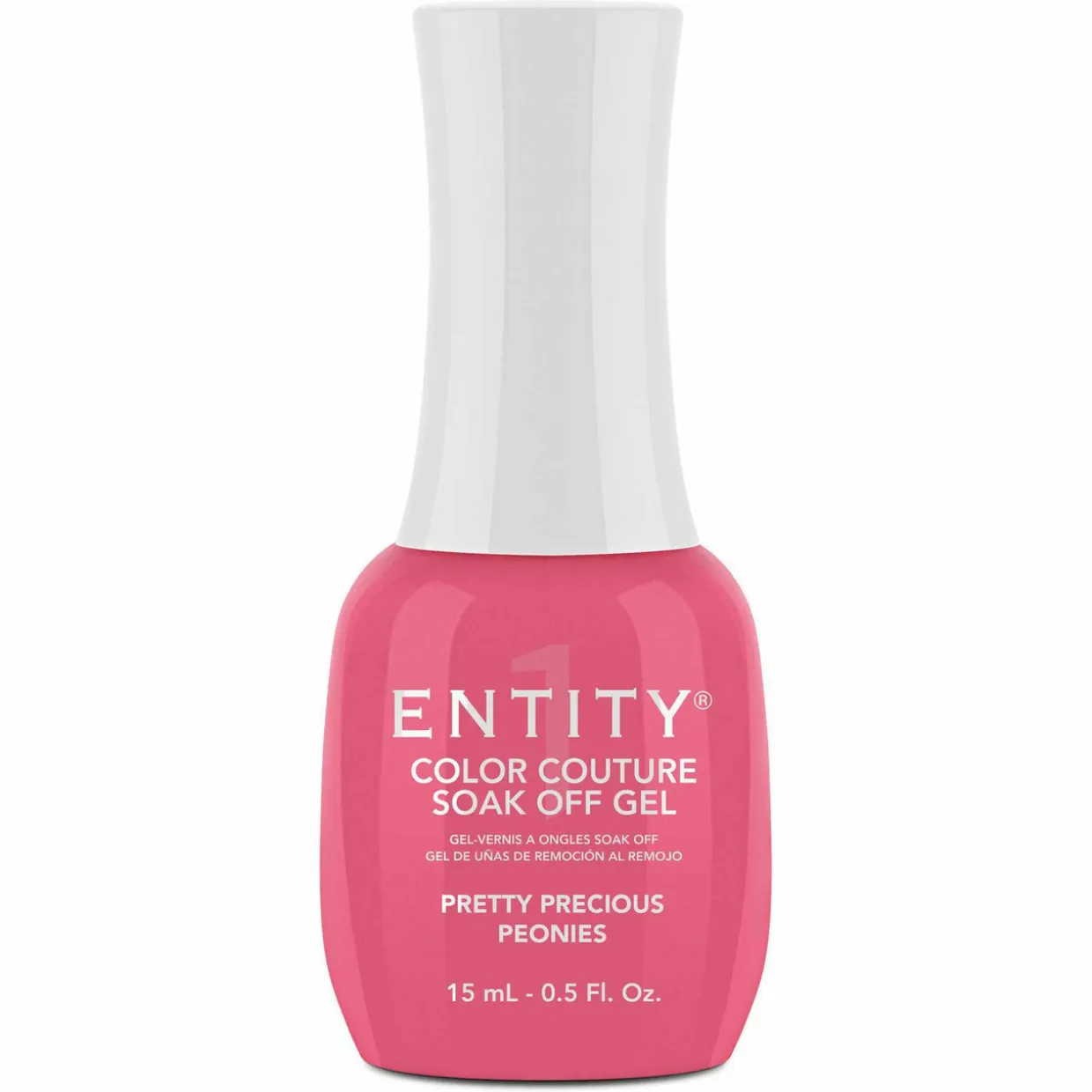Entity One Color Couture Gel Polish "Pretty Precious Peonies" - Bright Medium Pink Creme