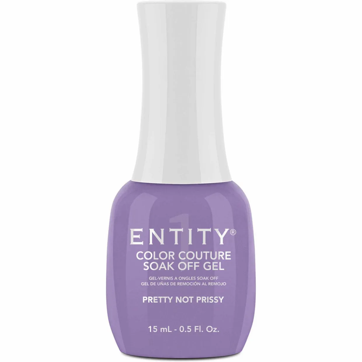 Entity One Color Couture Gel Polish "Pretty Not Prissy" - Dusty Lavender Creme