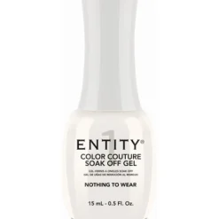 Entity One Color Couture Gel Polish "Nothing To Wear" - Nude Sheer