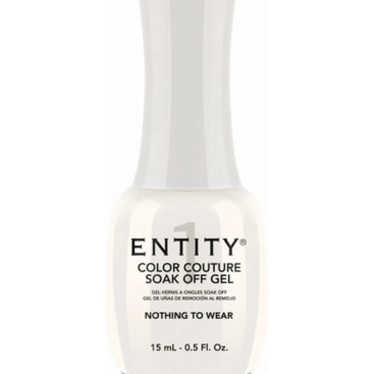 Entity One Color Couture Gel Polish "Nothing To Wear" - Nude Sheer
