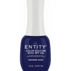 Entity One Color Couture Gel Polish "Designer Jeans" - Midnight Blue Creme