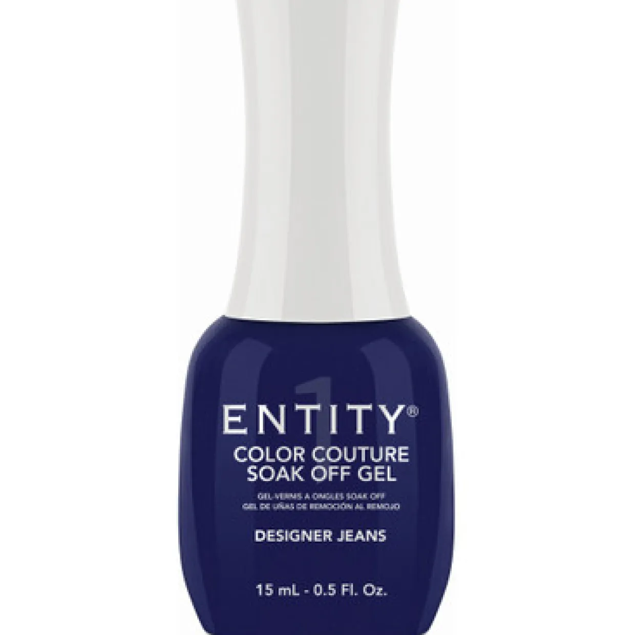 Entity One Color Couture Gel Polish "Designer Jeans" - Midnight Blue Creme