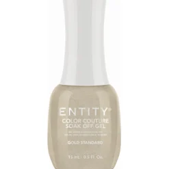 Entity One Color Couture Gel Polish "Gold Standard" - Soft Gold Metallic