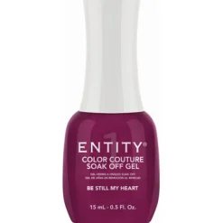 Entity One Color Couture Gel Polish "Be Still My Heart" - Fuchsia Shimmer