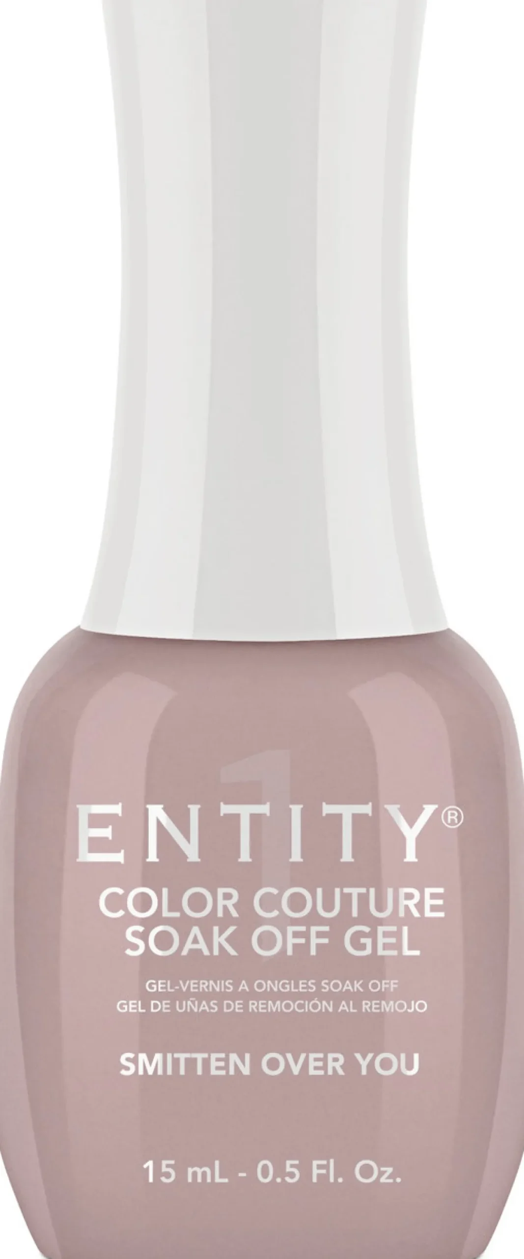 Entity One Color Couture Gel Polish "Smitten Over You" - Nude Crème, 15mL|5fl