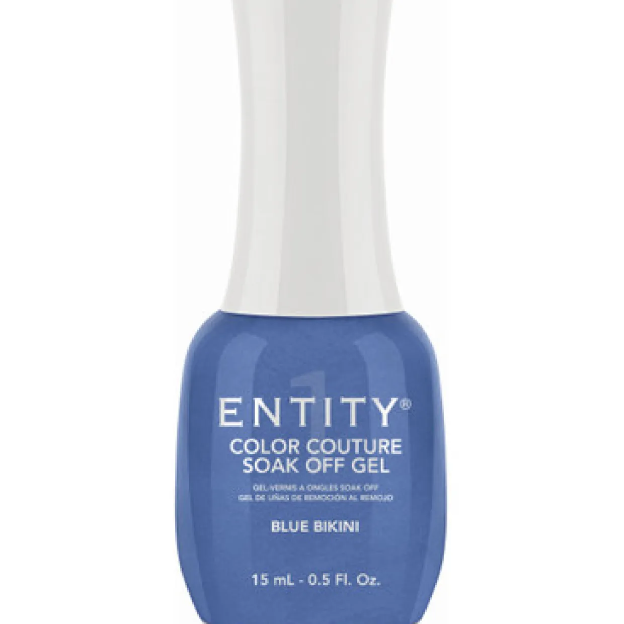 Entity One Color Couture Gel Polish "Blue Bikini" - Blue Shimmer