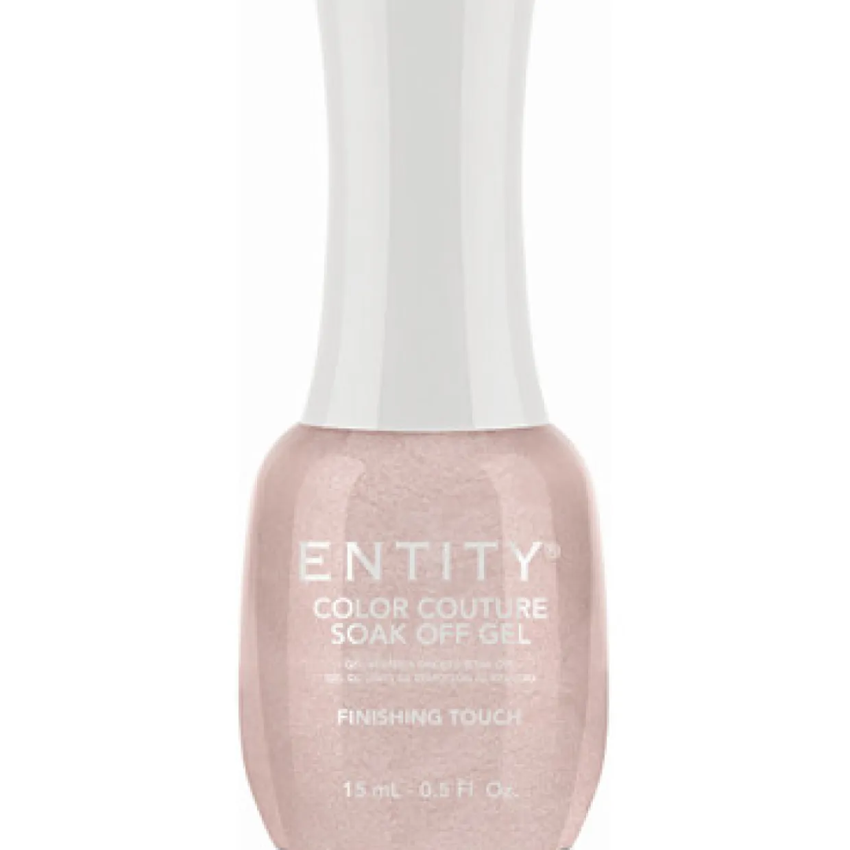 Entity One Color Couture Gel Polish "Finishing Touch" - Rose Gold Metallic