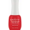 Entity One Color Couture Gel Polish "Mad For Plaid" - Orange Red Creme