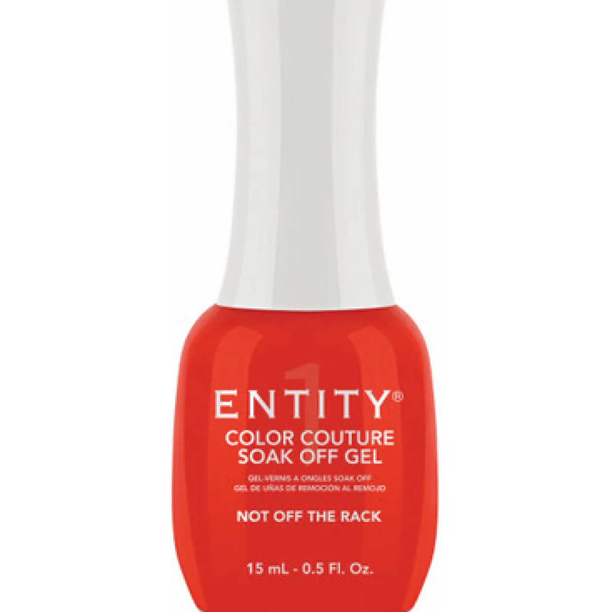 Entity One Color Couture Gel Polish "Not Off The Rack" - Deep Coral Creme