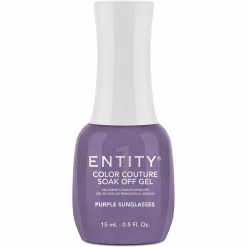 Entity One Color Couture Gel Polish "Purple Sunglasses" - Medium Orchid Creme