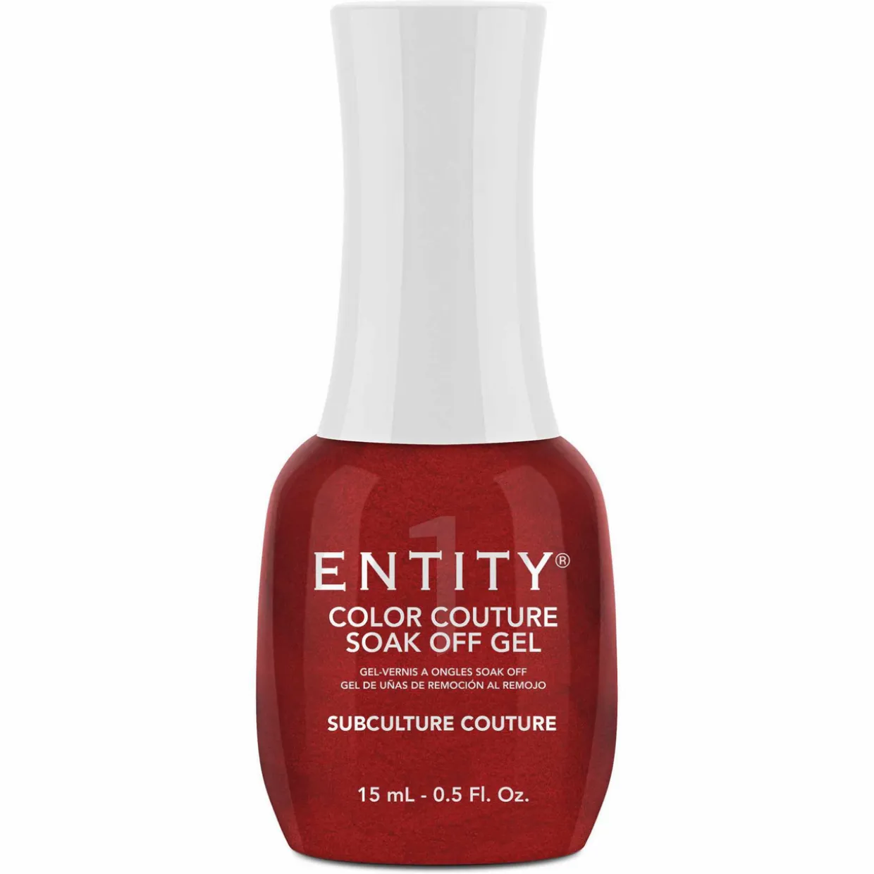 Entity One Color Couture Gel Polish "Subculture Couture" - Red Pearl