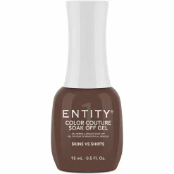 Entity One Color Couture Gel Polish "Skins Vs Shirts" - Light Brown Creme