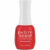 Entity One Color Couture Gel Polish "Red Rum Rouge" - Bright Red Pearl