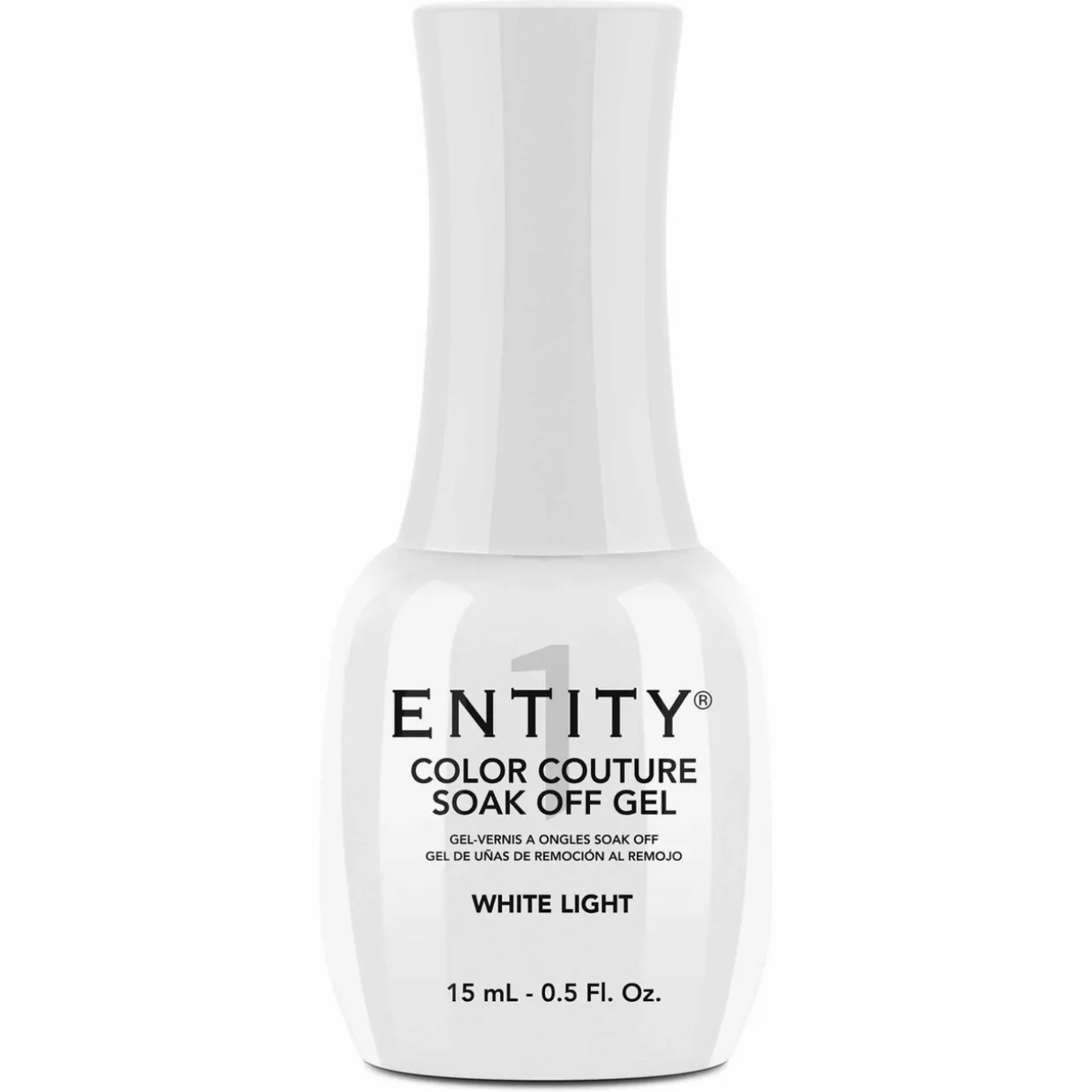 Entity One Color Couture Gel Polish "White Light" - White Sheer