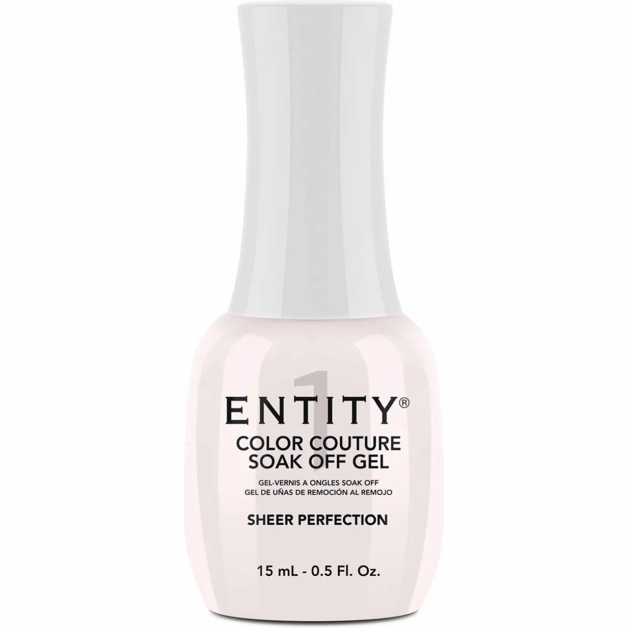 Entity One Color Couture Gel Polish "Sheer Perfection " - Light Pink Sheer