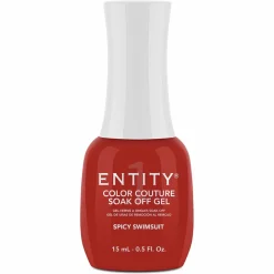 Entity One Color Couture Gel Polish "Spicy Swimsuit" - Red Creme