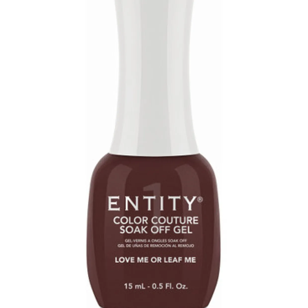 Entity One Color Couture Gel Polish "Love Me Or Leaf Me" - Mocha Brown Creme